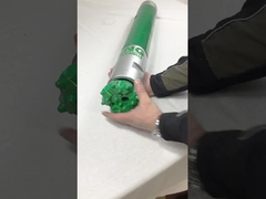 KINGDRILLING 110mm Bayonet Drill Bit with YK05 carbide for hard rock formation