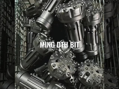 41mm Diameter R25 Down The Hole Thread Threaded Button Drill Bit For Mining Quarrying