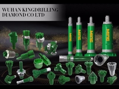 4inch Down The Hole DTH High Air Pressure Drill Hammer With SD4 Shank For Engineering