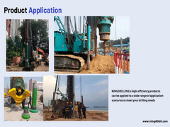 MING, manufacturer of Overburden casing drilling system, DTH hammer, DTH drill bits