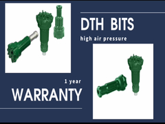 MING, manufacturer of Overburden casing drilling system, DTH hammer, DTH drill bits