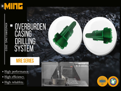 MRE Dual Rotors Eccentric Overburden casing drilling system