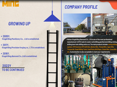 MING, manufacturer of Overburden casing drilling system, DTH hammer, DTH drill bits