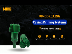 MRE Dual Rotors Eccentric Overburden casing drilling system