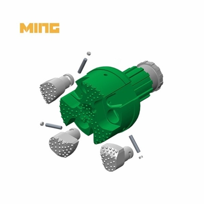 Wiggle Reamer Symmetric Casing Overburden Drilling System DTH Hammers And Bits 219mm