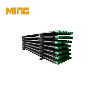 API Standard Reg Alloy Steel DTH Extendable Drill Rods For Rock Foundation Drilling