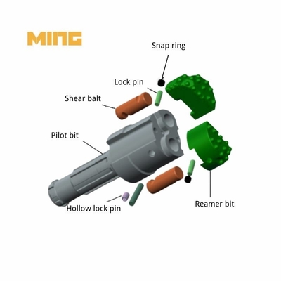 155mm MRE115 Overburden Concentric Casing Drilling System With DHD340 Hammer Shank For Well Drilling