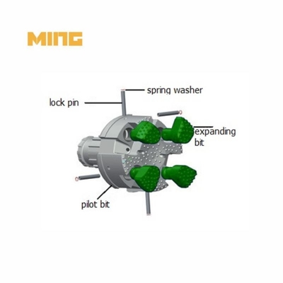 580mm MRS510 Concentric Casing Drilling System Bit With N180 Shank For Harbour Project