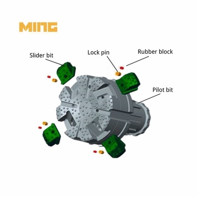 635mm MNX560 Concentric Symmetric Casing Drilling System Bits For Diamond Drilling Tools