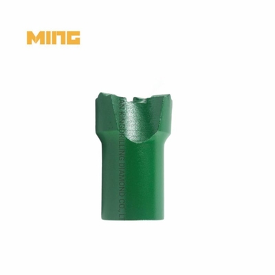 12 gradi Taper 45mm Down The Hole Tapered Button Bits per le industrie del petrolio e del gas