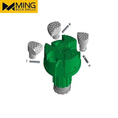 MRS273mm Eccentric Casing Under Reamer Casing Drill Bit For Water Well Drilling