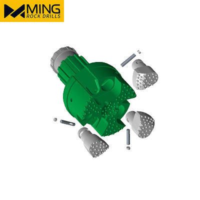 OD406mm MRS365 Overburden Concentric Casing Drilling System Bit With N120 Shank For Quarry