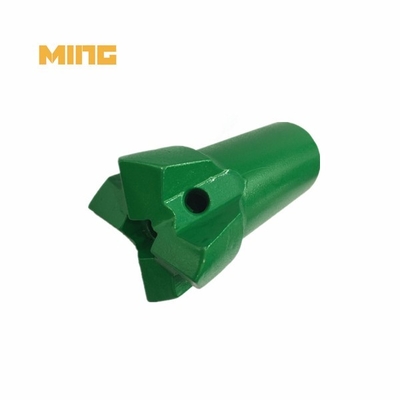 Nút chủ đề Búa T38 DTH Bit khoan đá 2 inch với các nút hình cầu đạn đạo