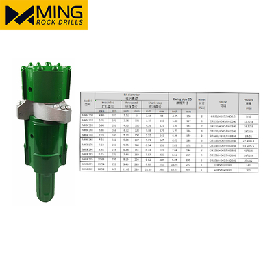 3WB146mm MK5E Overburden Casing Drilling Bit CIR110 Shank For soft and hard rock formation