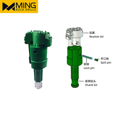 High Cost Performance Casing tube Outer Diameter 127mm MRE127 DHD340 Shank Casing Drilling Bit For Soft Rock Formation