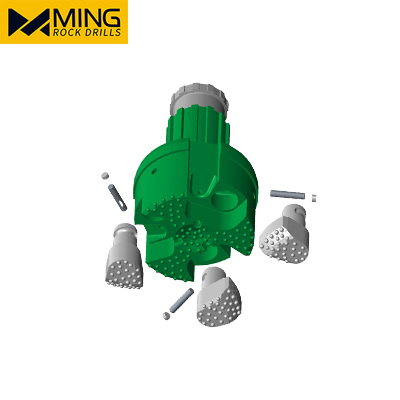 MING OD508mm MRS460 N125 Shank Overburden Concentric Casing Drilling System Bit For Construction Projects